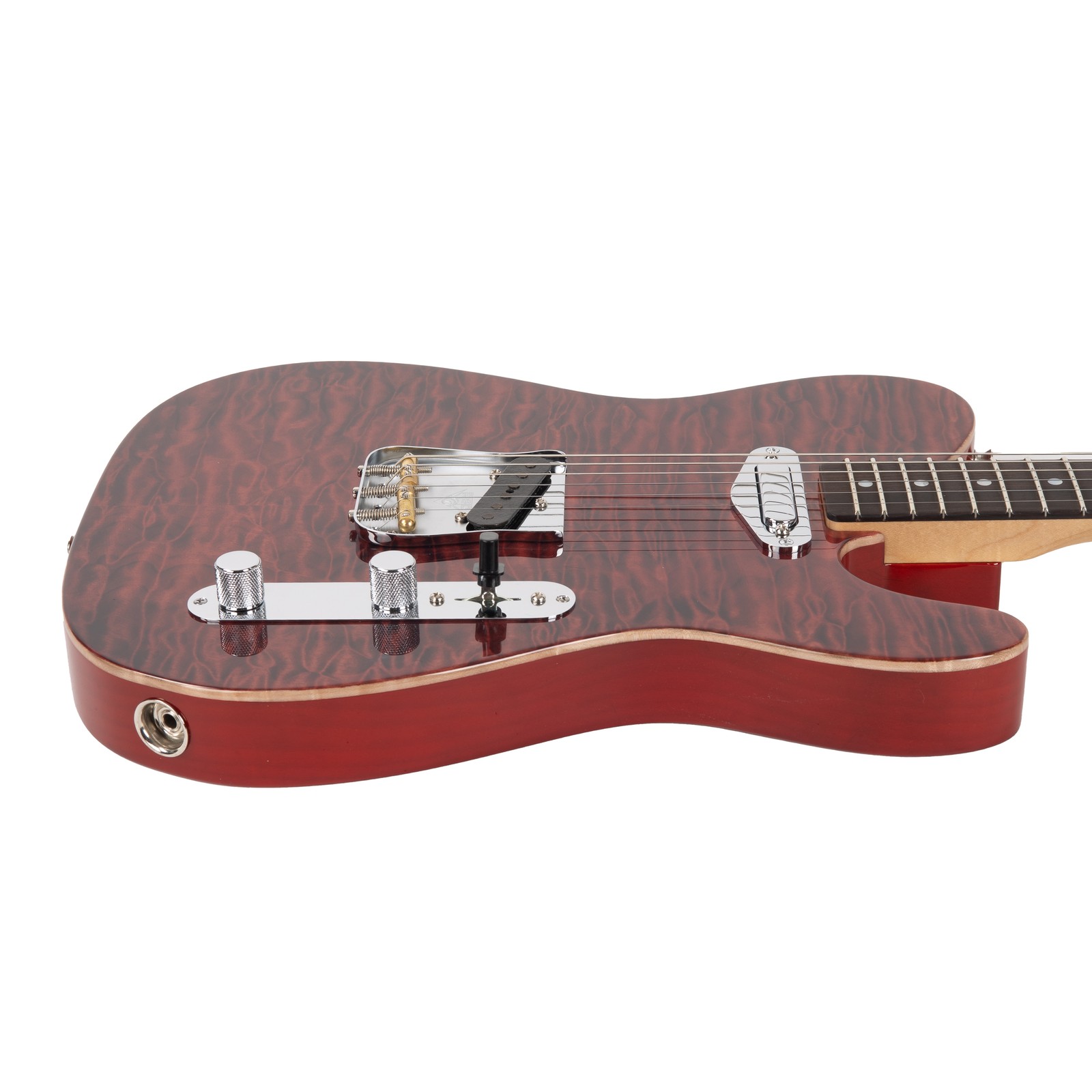 Fender Custom Shop Telecaster NOS Quilt Top Masterbuilt David Brown – Ruby Red