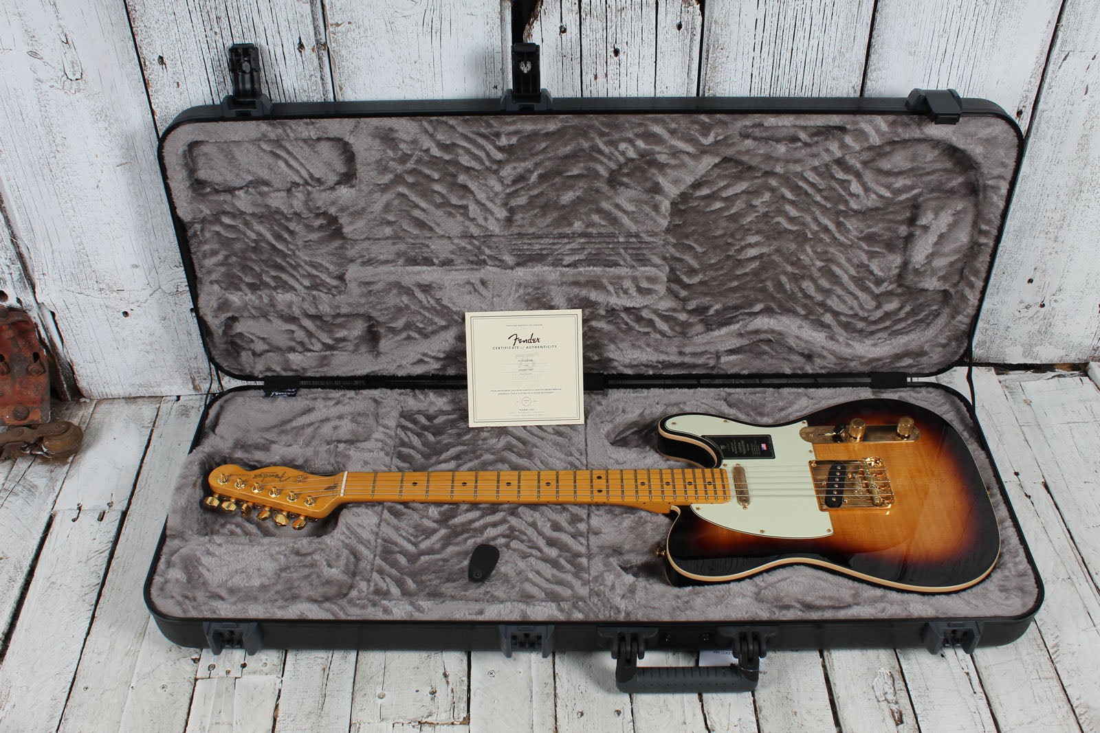 Fender 75th Anniversary American Pro Custom Telecaster Electric Guitar with Case