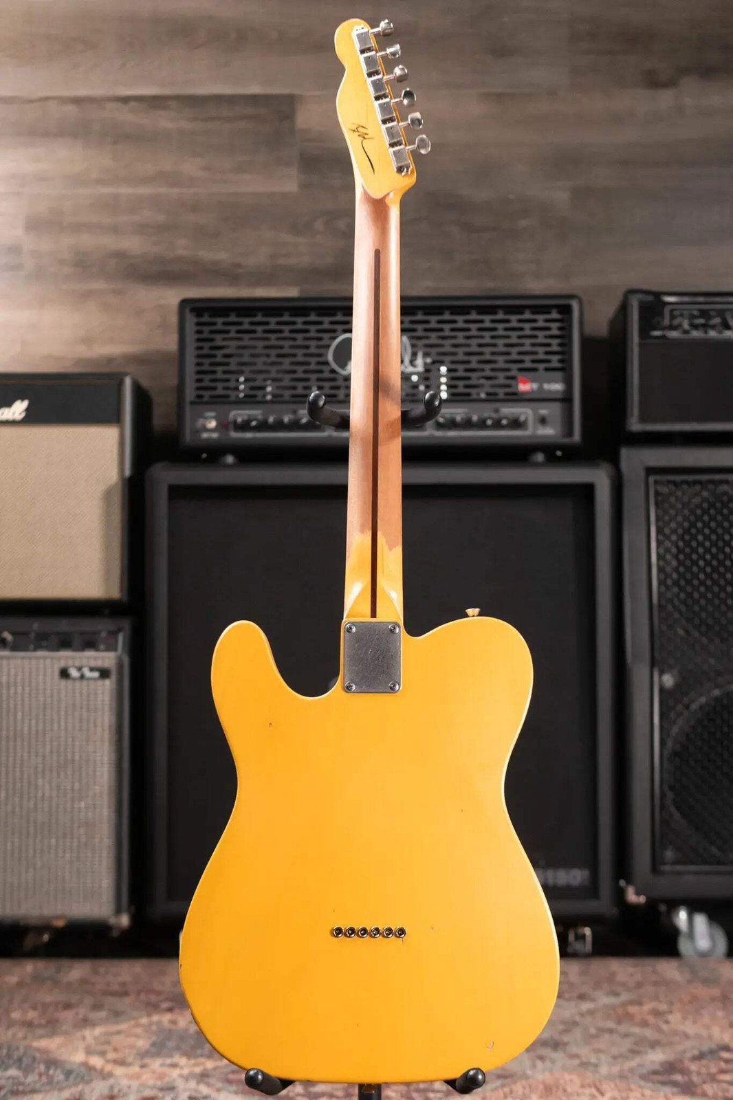 Nash T-52 Ash Body Light Aged Electric Guitar – Butterscotch Blonde with Hardshe