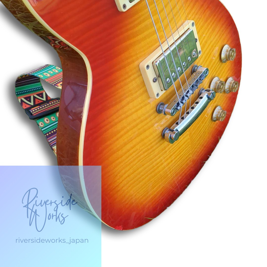 Bitz Leopard Electric Guitar Sunburst Body Only