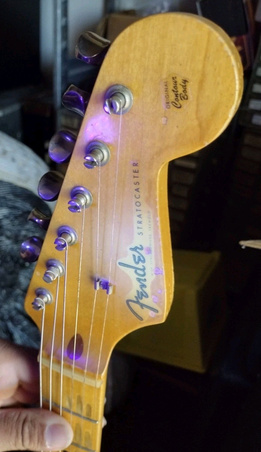 Vintage 1958 Fender Stratocaster w/HSC! -LL