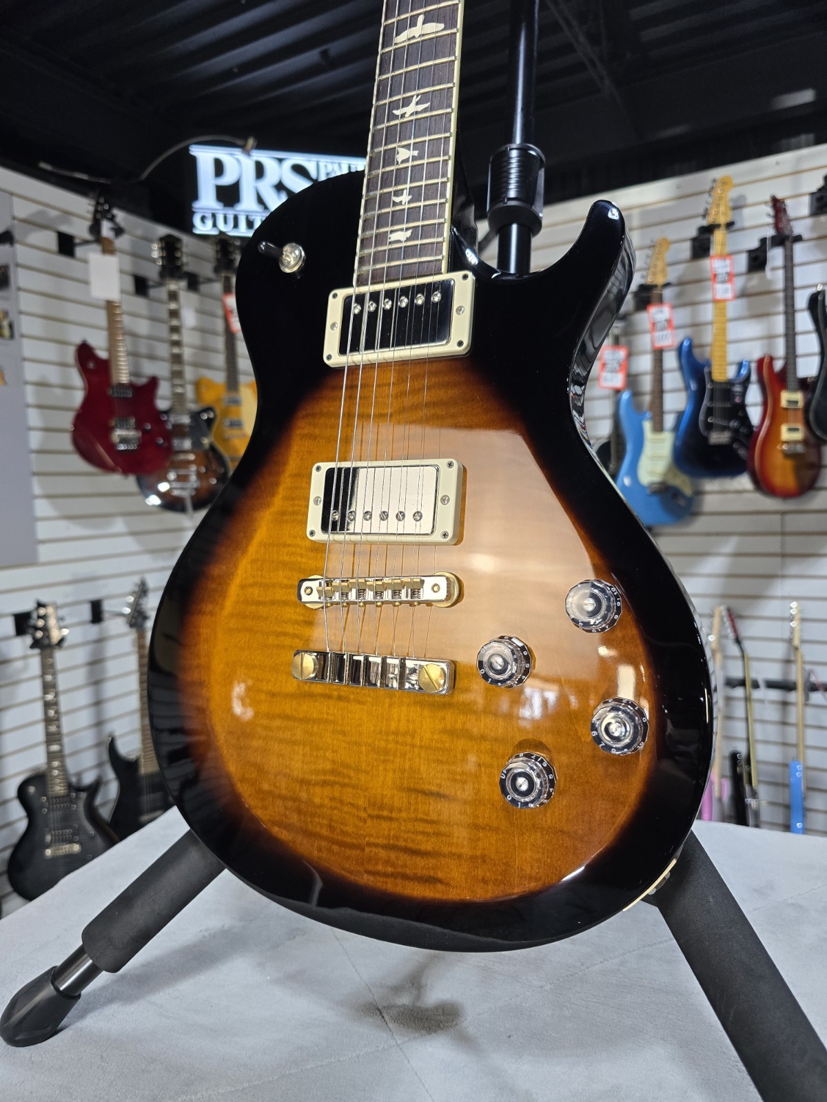 PRS S2 Singlecut McCarty 594 – Black Amber + FREE $299 Plek & Setup #200