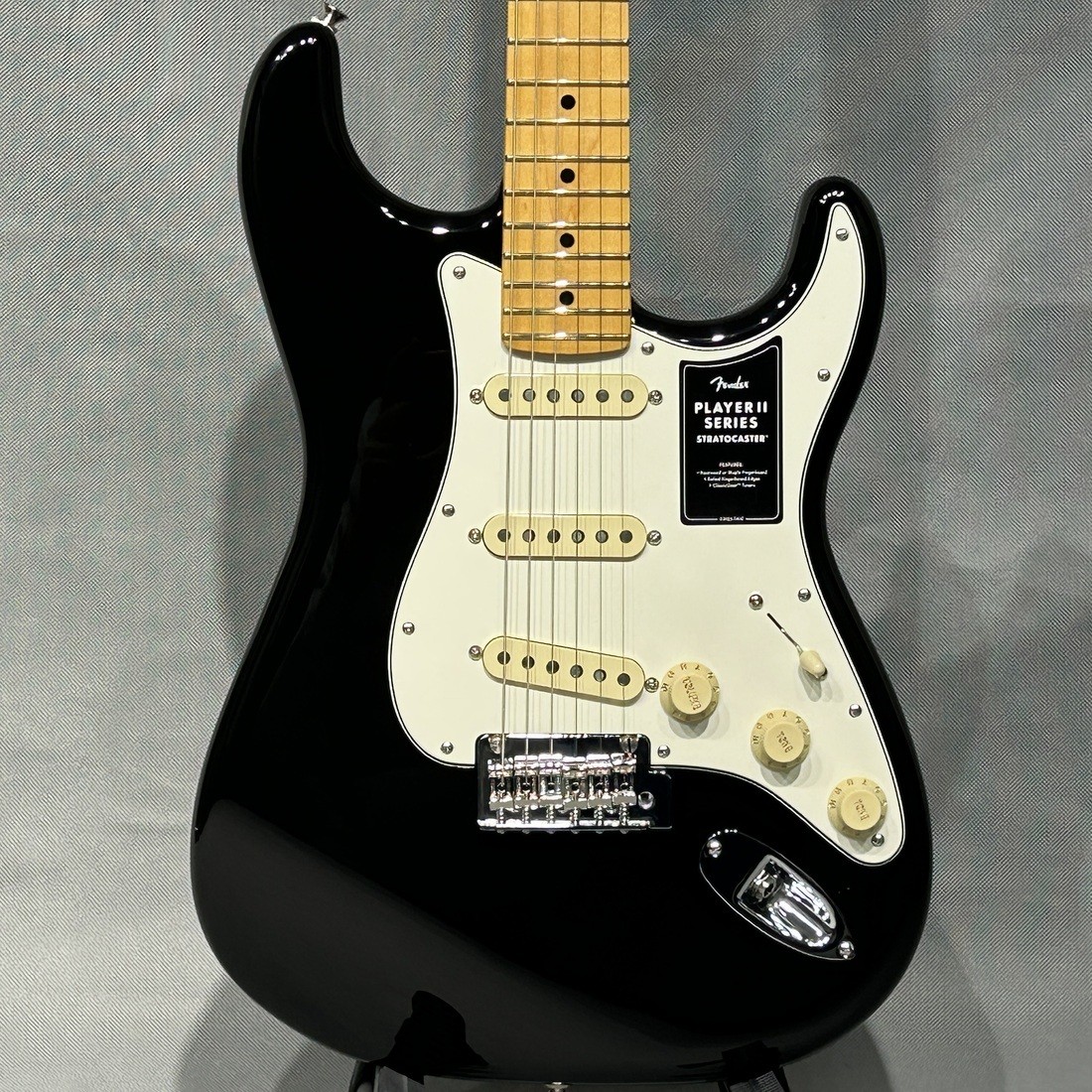 Fender Player II Stratocaster MN Black 3.4kg Electric Guitar