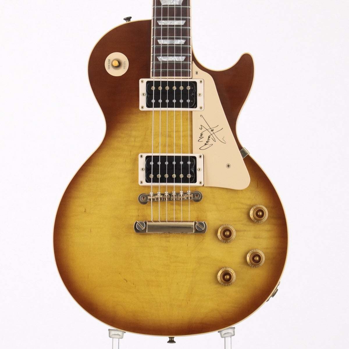Gibson Jimmy Page Signature LES Paul Standard Light Honeyburst Used [AUTH]