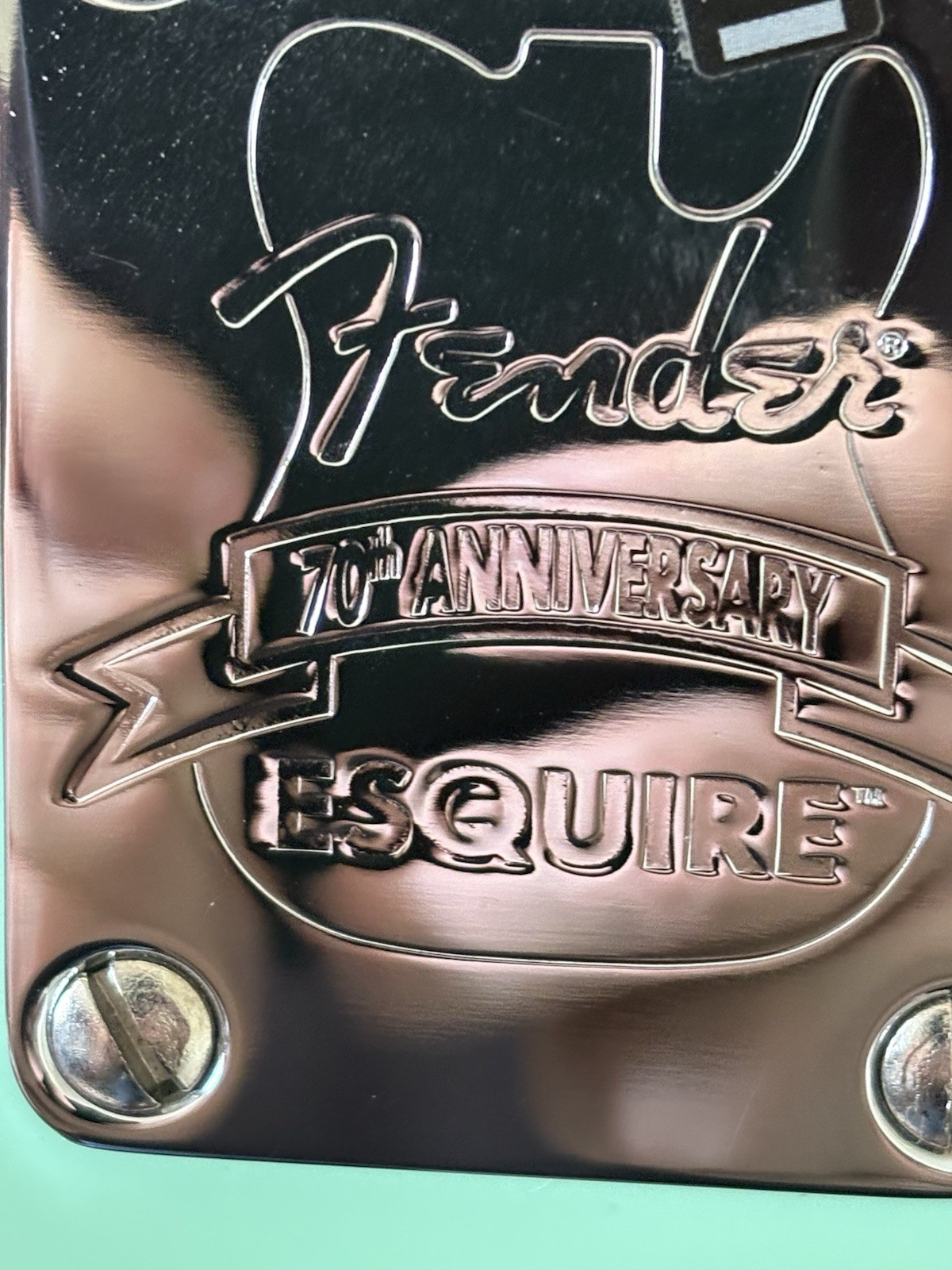 fender 70th anniversary esquire With Certificate And More