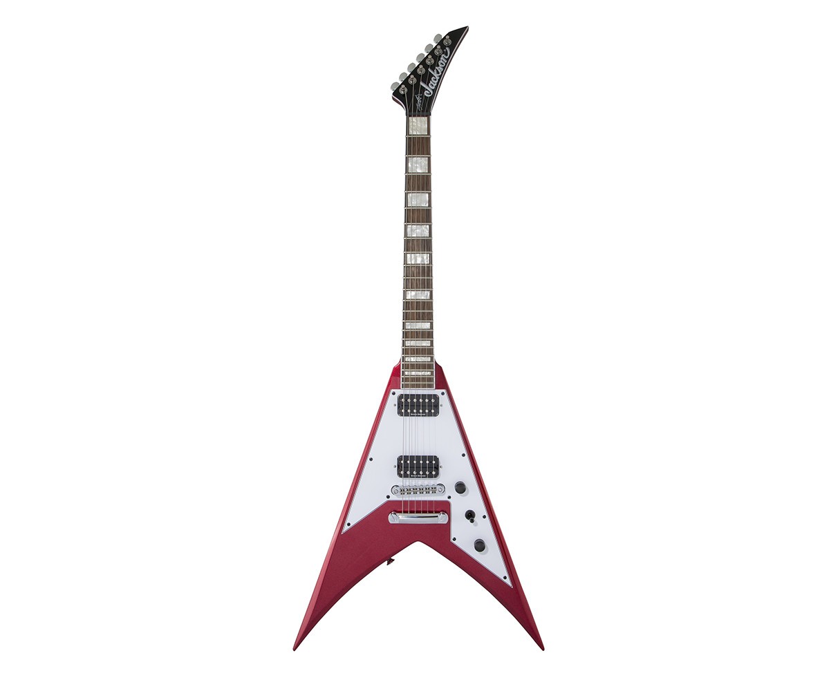 Jackson X Series KVXT Scott Ian Signature King V Guitar – Candy Apple Red