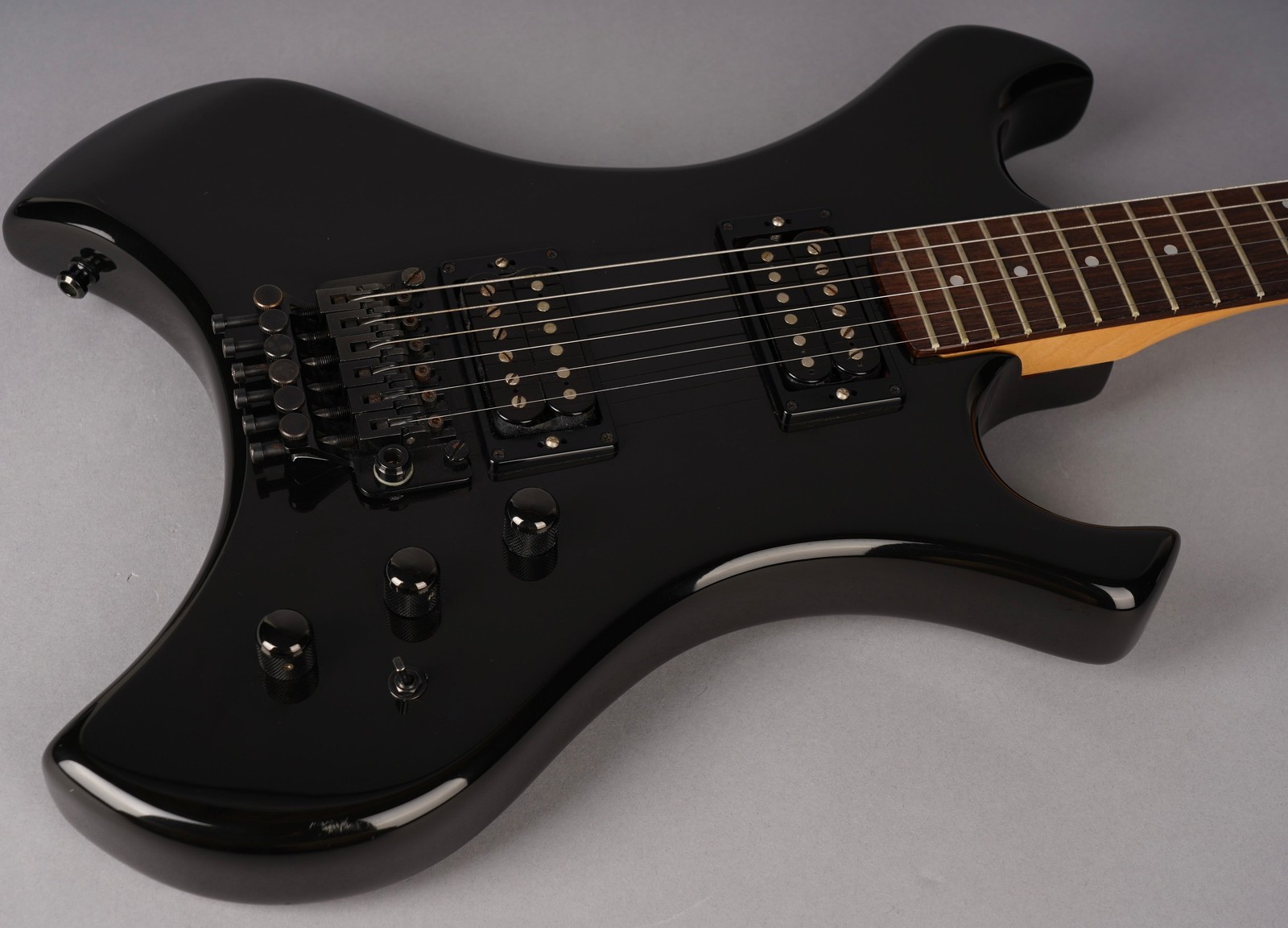 Kramer USA Floyd Rose Signature – 1985 – Black w/OHSC