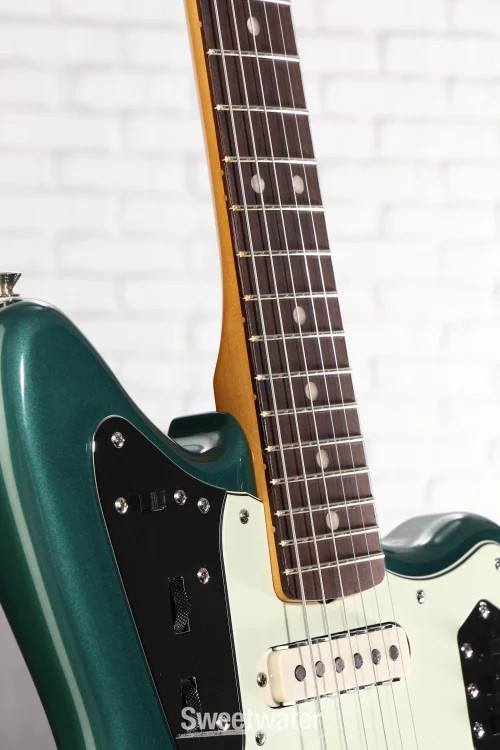 Fender Vintera III Mid ’60s Jaguar Electric Guitar – Sherwood Green Metallic