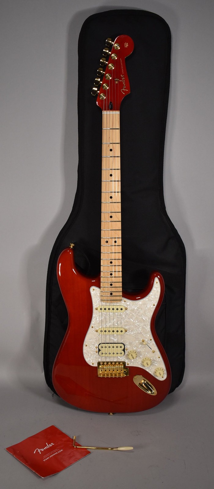 2021 Fender Tash Sultana Stratocaster | Transparent Cherry Finish W/Gig Bag