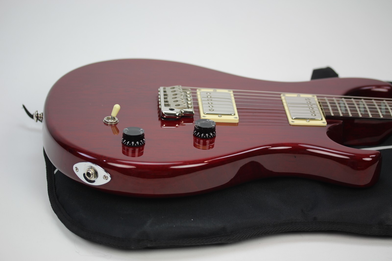 PRS SE Santana Signature 2001 MIK HH Scarlet Red Carlos Paul Reed Smith Guitar