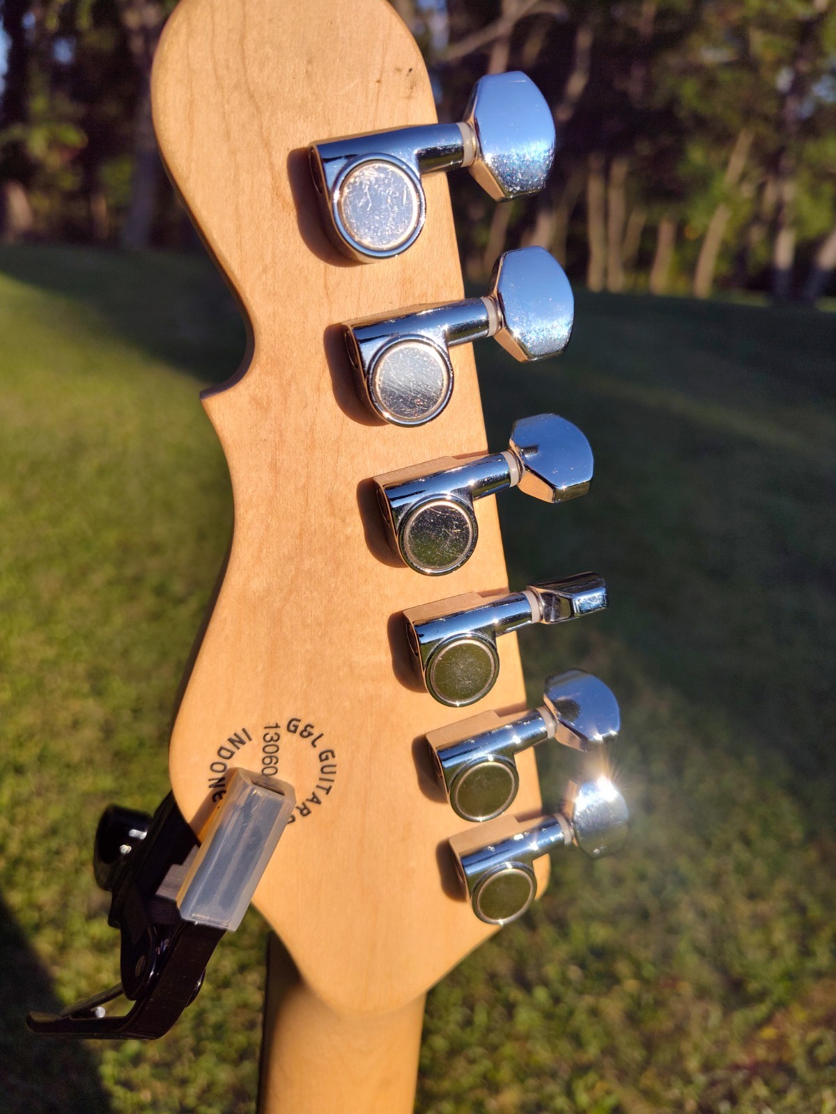 G&L Tribute ASAT Classic Bluesboy Electric Guitar Sunburst Rosewood Great