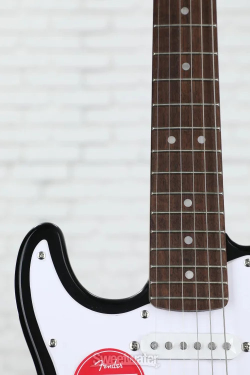 Squier Mini Stratocaster Left-handed Electric Guitar – Black