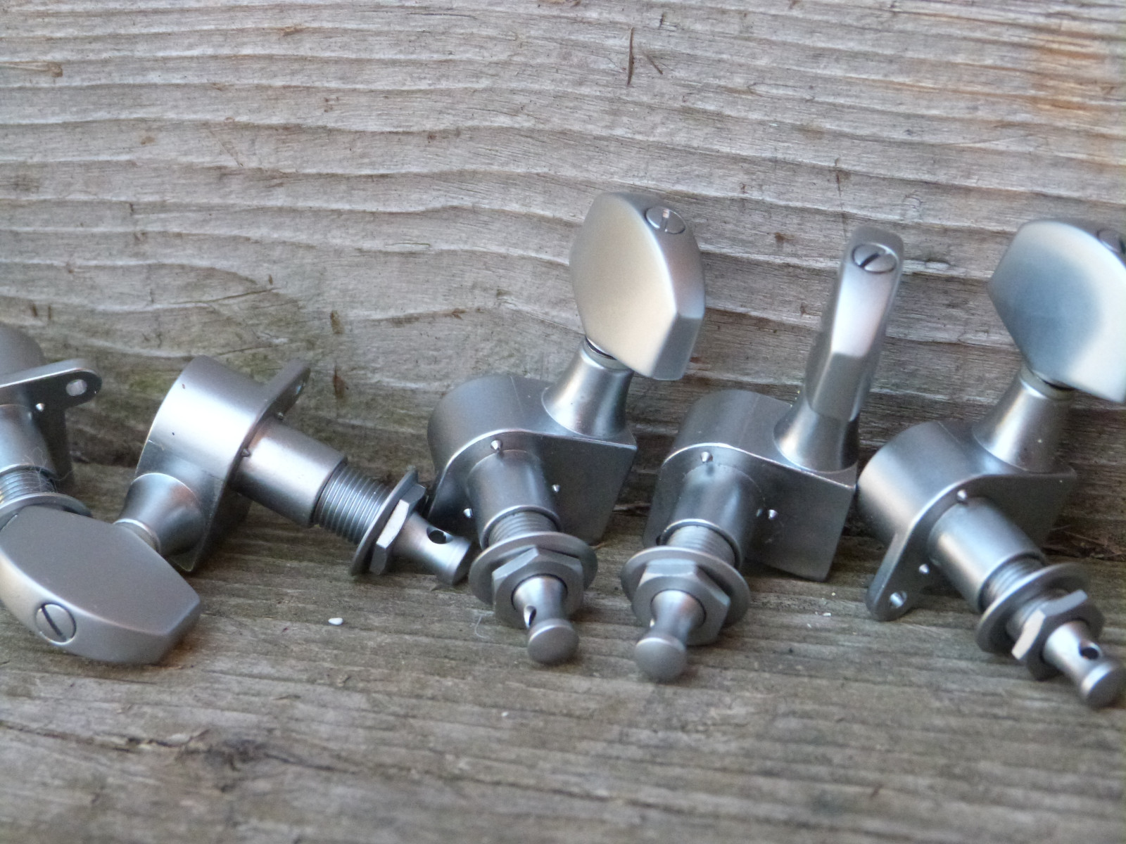 Schaller Ovation 3/3 pewter gears full size NOS