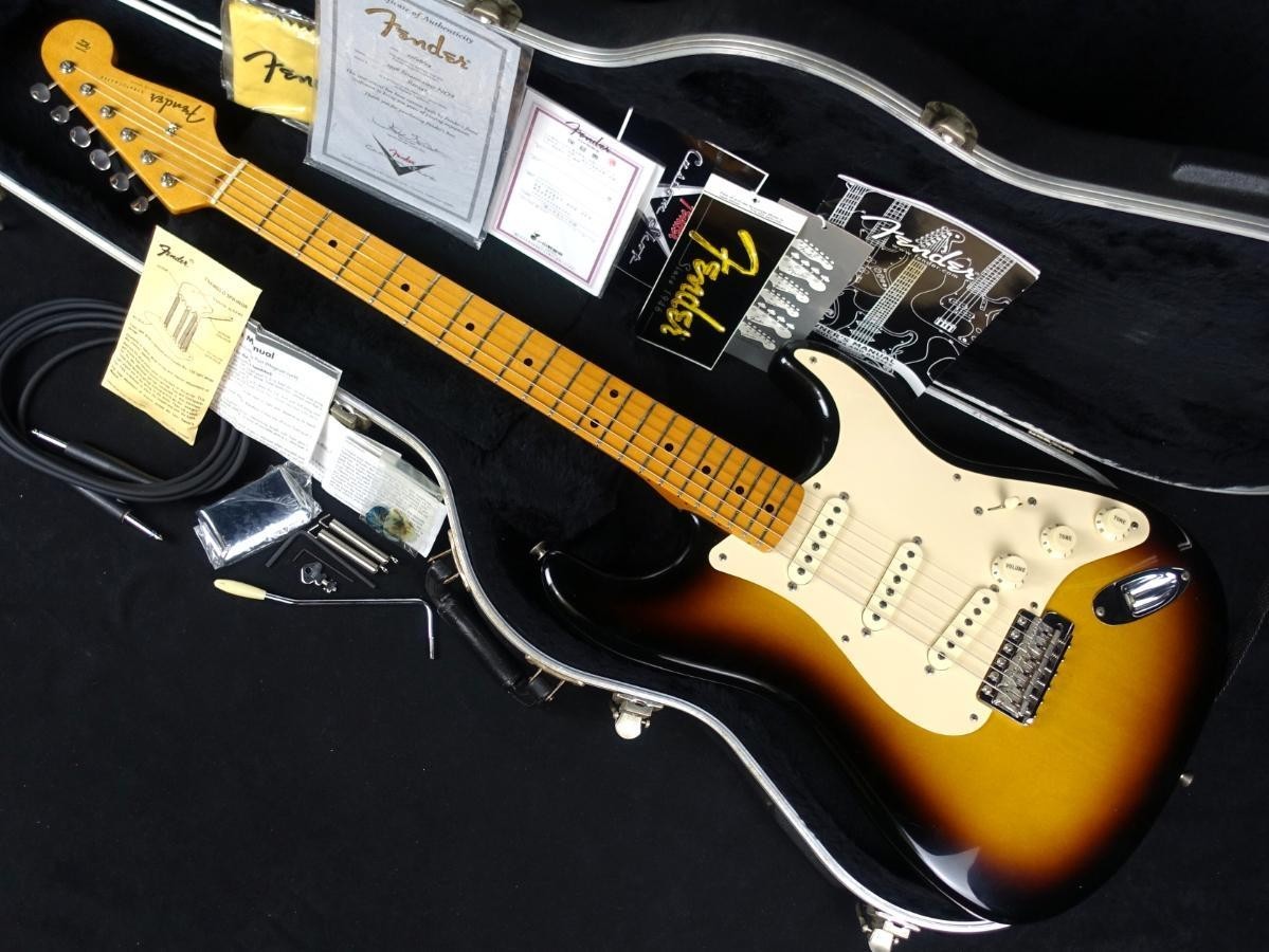 Fender Custom Shop 1956 Stratocaster NOS 2-Tone Sunburst Crewslat MOD 2004 USED