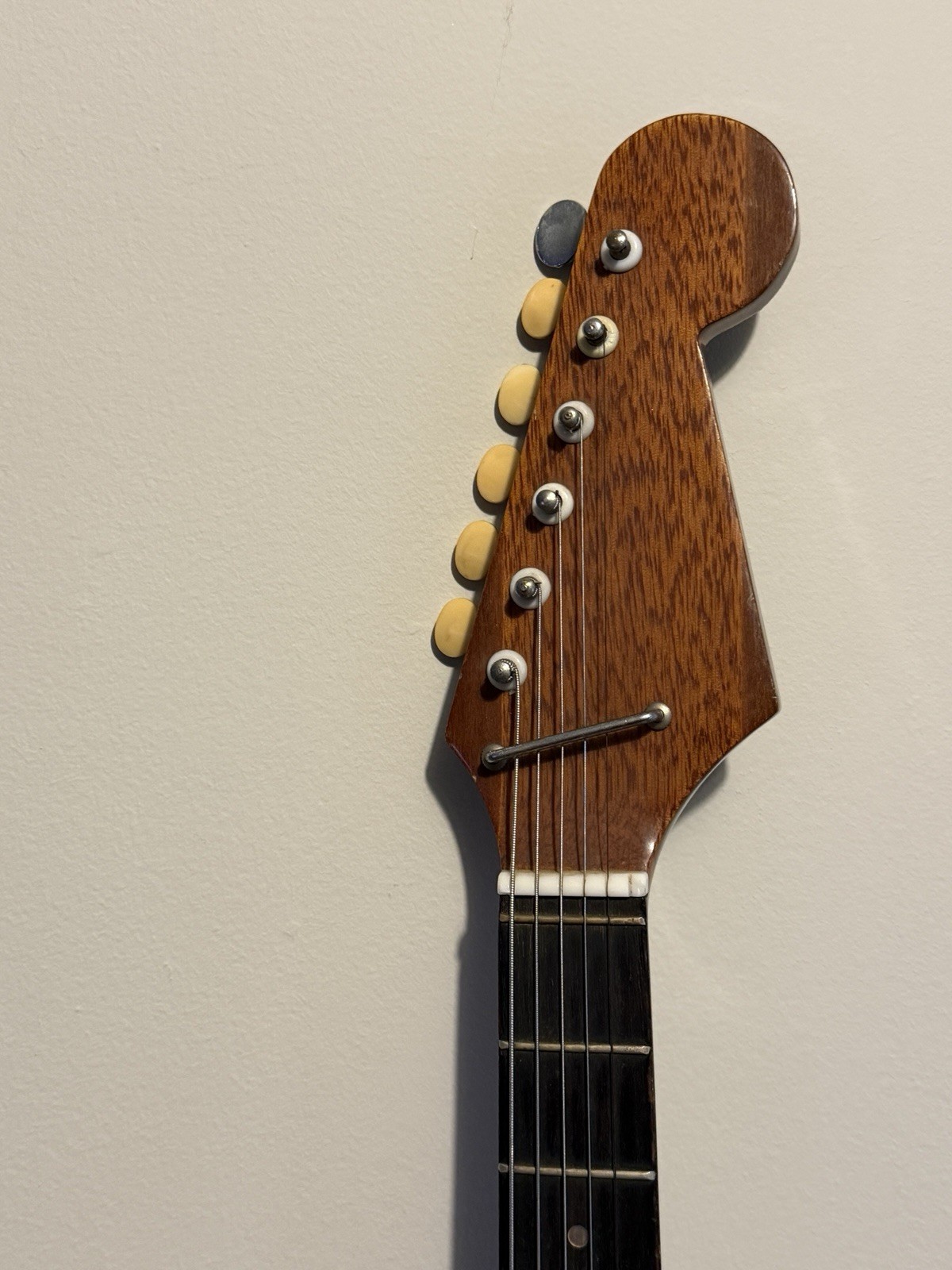 Vintage Samick Electric Guitar Late 1970s Solid Body Maple