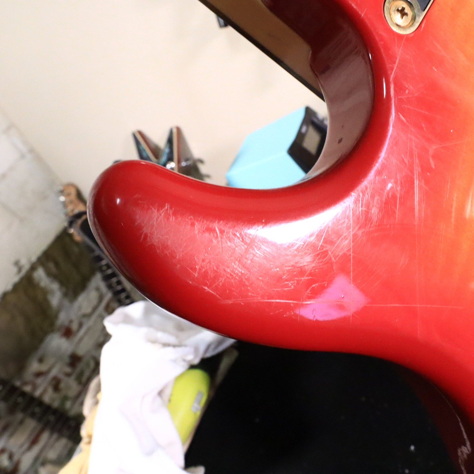 Yamaha SE903A Stratocaster Active Electric Guitar Cherry Sunburst