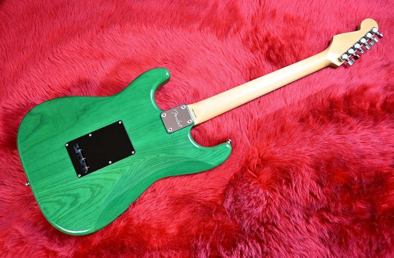 Fender Japan ST62 ASH MH SSH Mod Translucent Green 2012 MIJ w/case USED