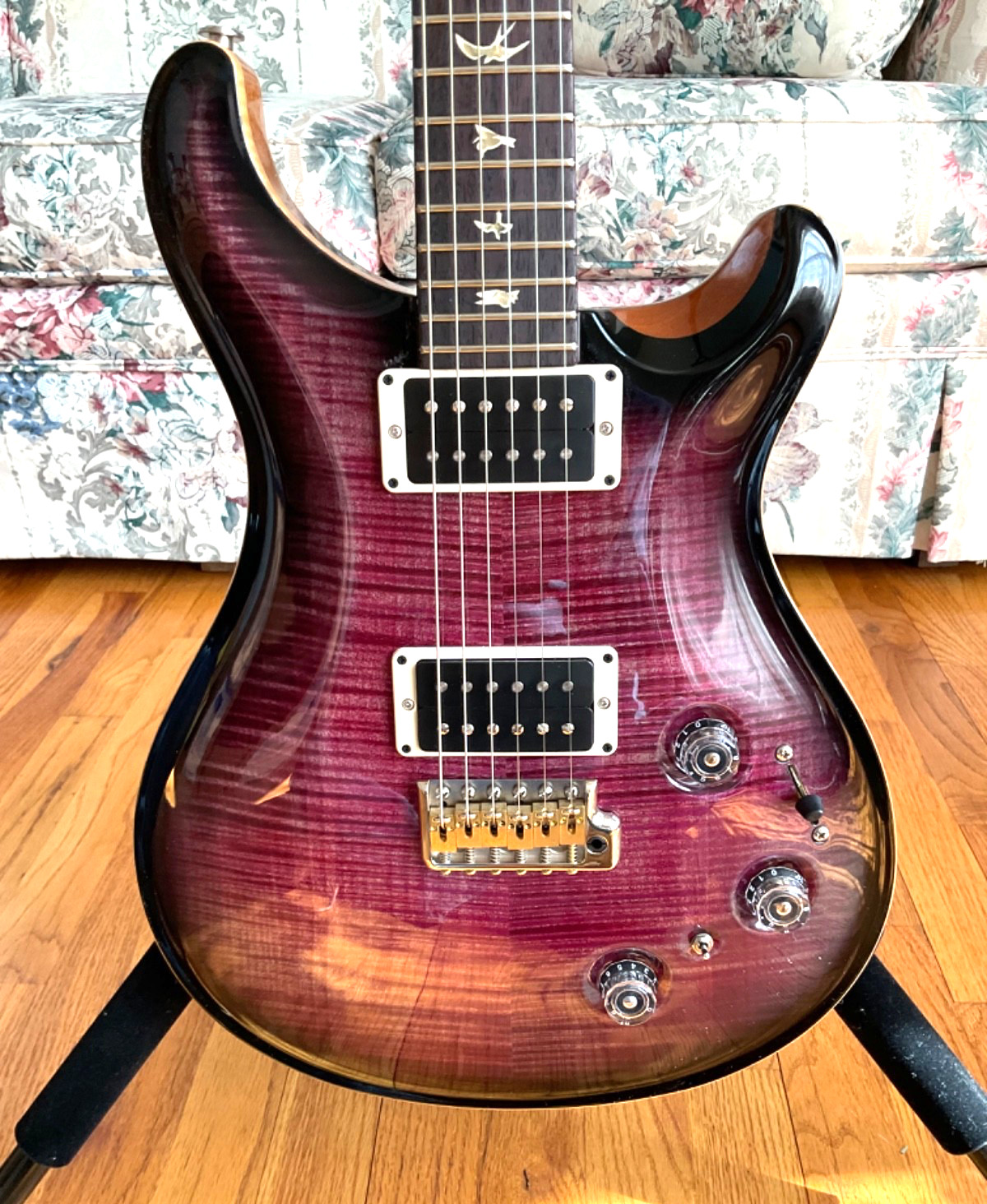 PRS P 22 Tremolo 10-top 2015 – Violet Smoke Burst w/ original case
