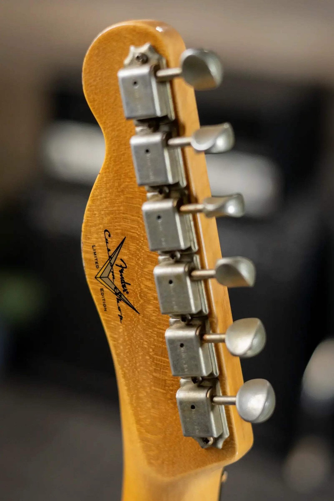 Fender Custom Shop LR25 1963 Telecaster Electric Guitar – Relic Black with Hards