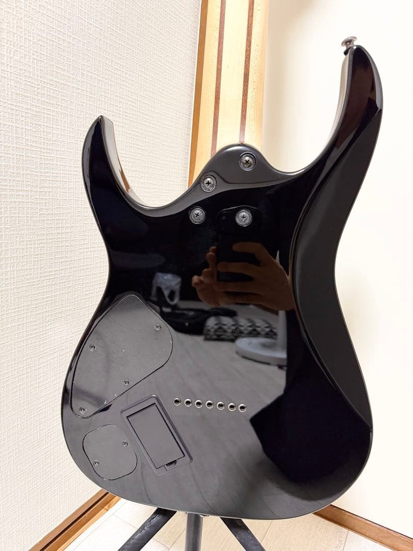 Ibanez RGA7 Black EMG MOD 3.81kg 7 string guitar Safe packing!