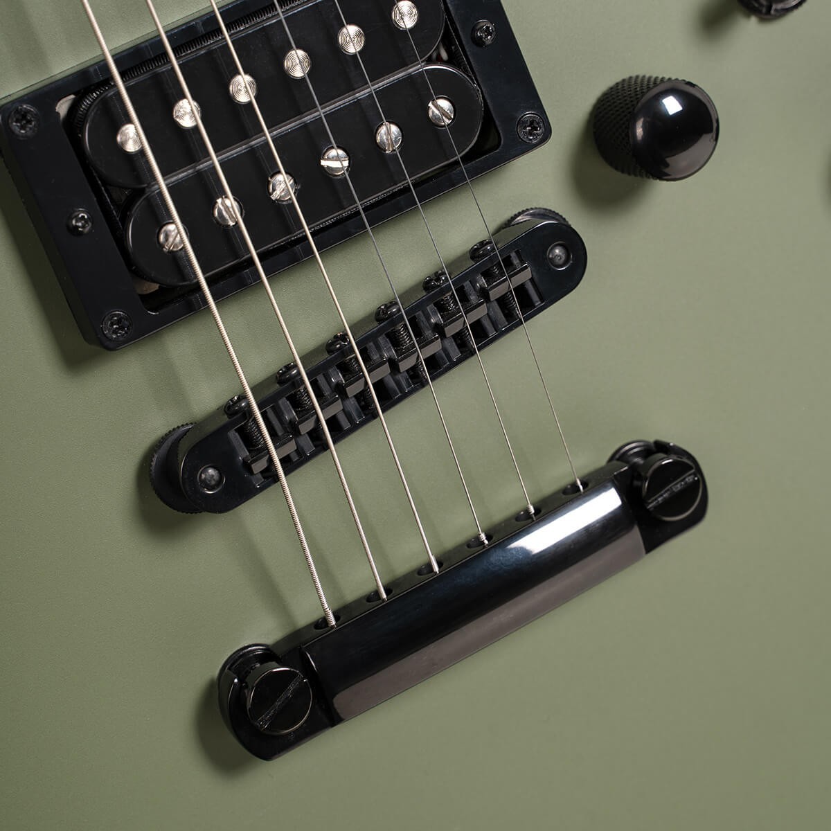 Cort Manson MBM-2H SOG Satin Olive Green Matthew Bellamy Signature Kill Switch