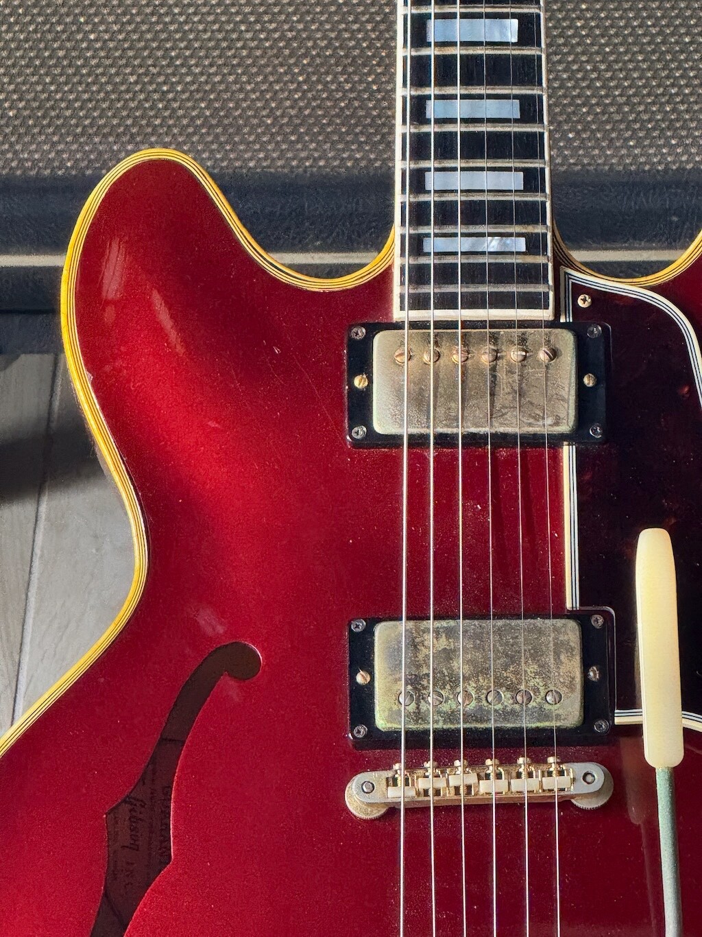 1967 Gibson ES-355TDC “Sparkling Burgundy” & “Mono” a rare 1 of a kind & Minty !