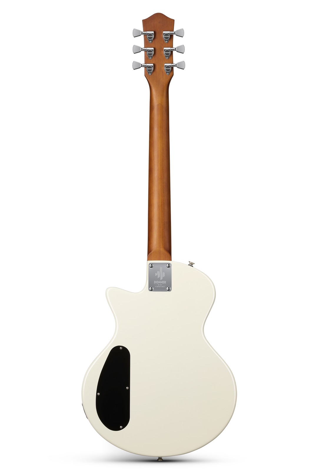 Donner DSC-128 Electric Guitar,39″ Solid Body Full Size + Bag Strap Cable White