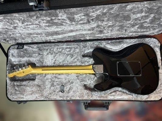 Electric Guitar Fender American Ultra Luxe Telecaster HH 2021 Mystic Black USA