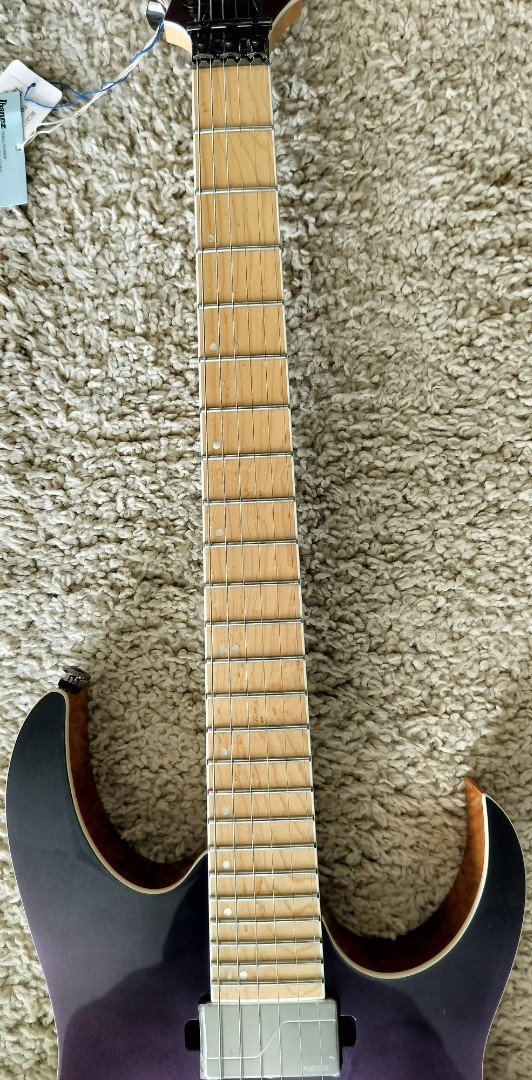 Ibanez Prestige Series RG5120MPRT Electric Guitar, Polar Lights Finish w/ Case