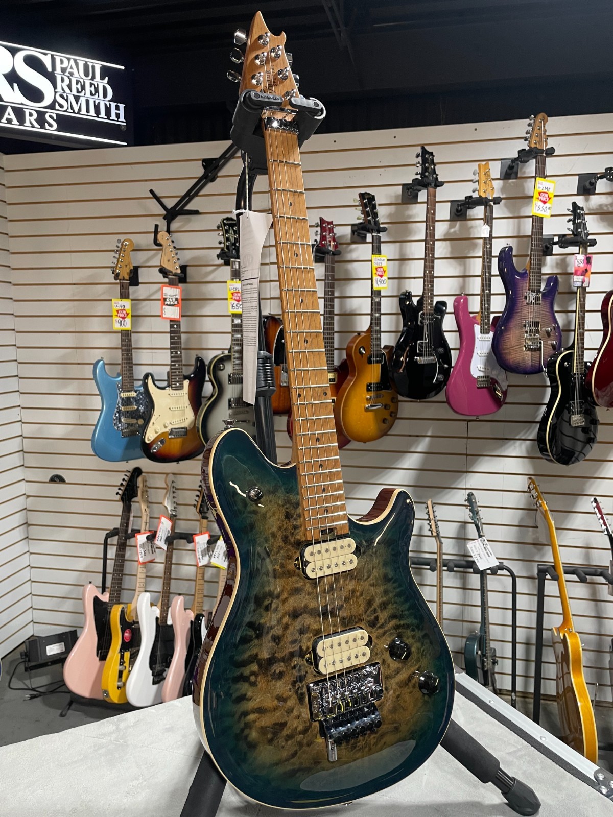 Wolfgang Special QM Electric Guitar – Indigo Burst #72M GET PLEK’D!
