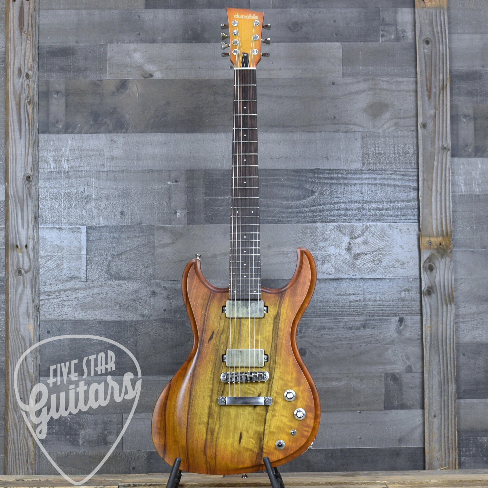 Dunable Gnarwhal 7 – Amber to Brown Burst with Hardshell Case
