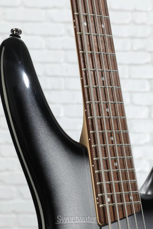 Ibanez Standard SR305E Bass Guitar – Metallic Silver Sunburst
