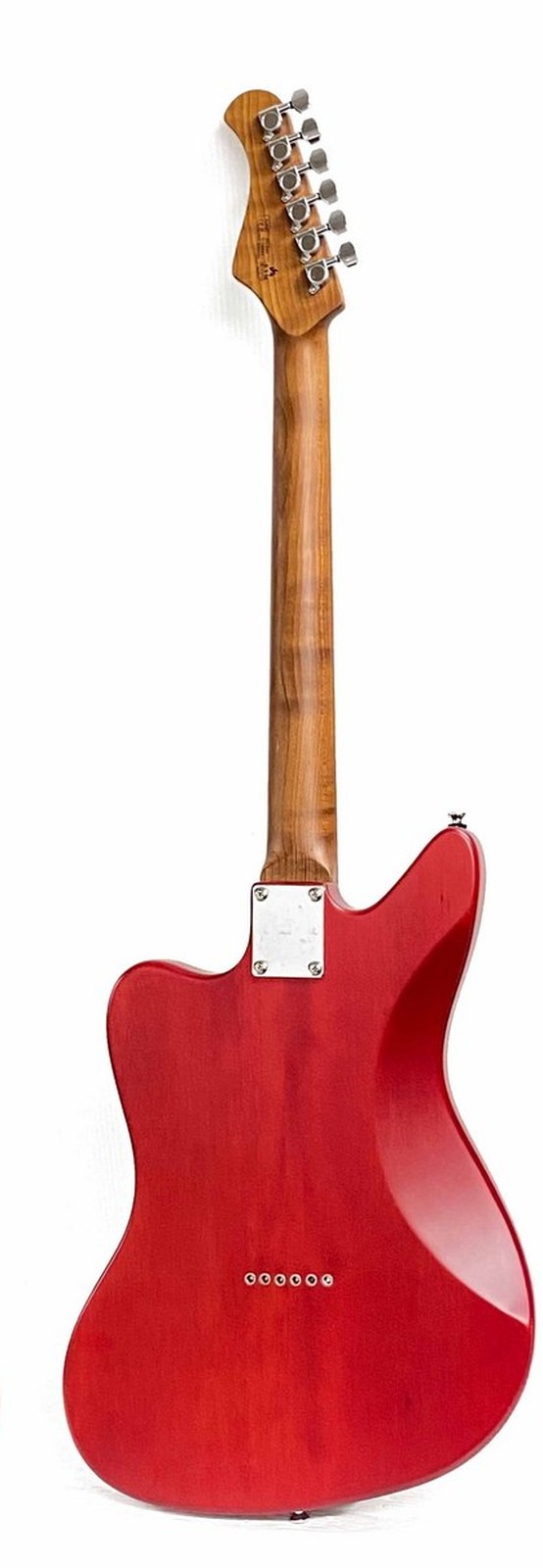 Bacchus WINDY-BREAKER/RSM RED-S Used Nyatoh Body Red Satin w/Soft Case