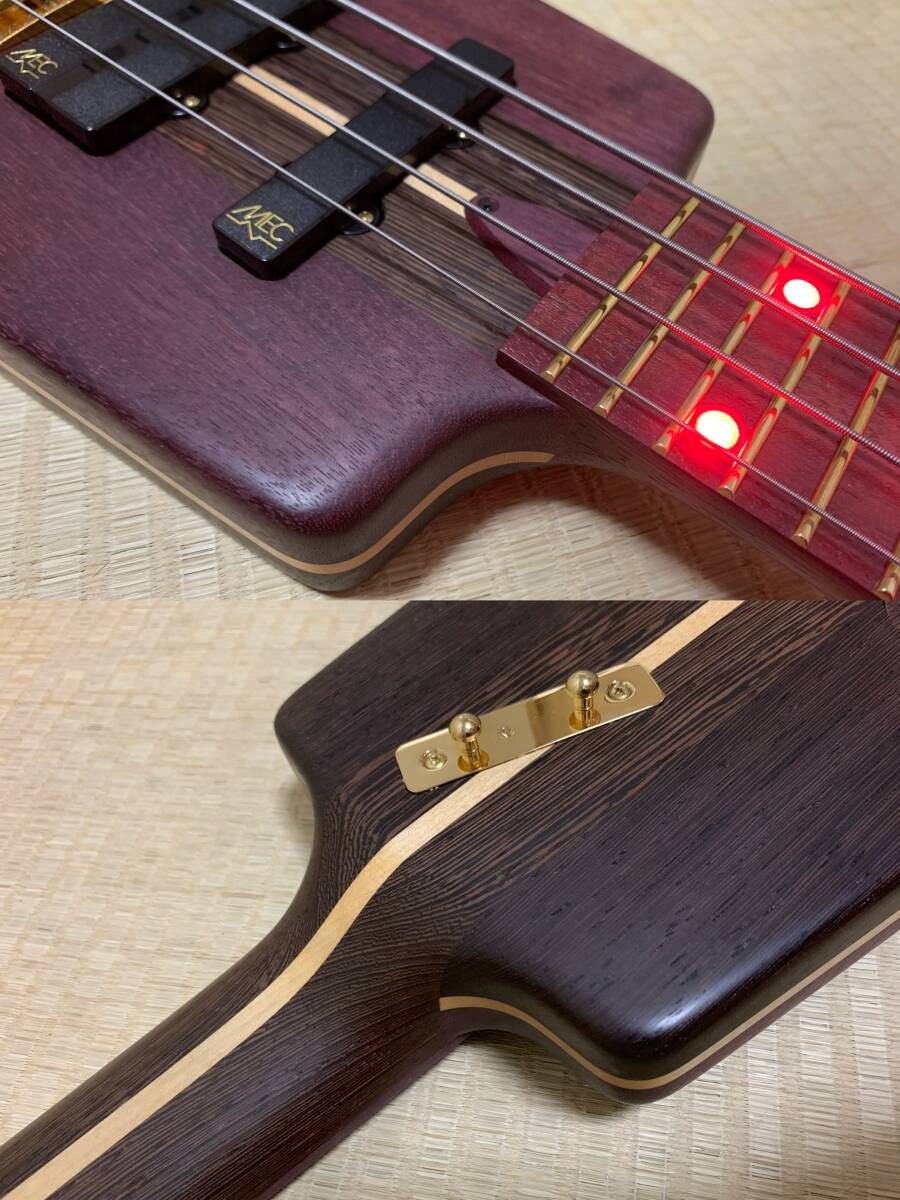 Electric Bass Guitar Warwick Custom Masterbuilt Nobby Meidel 2016 Purple Heart