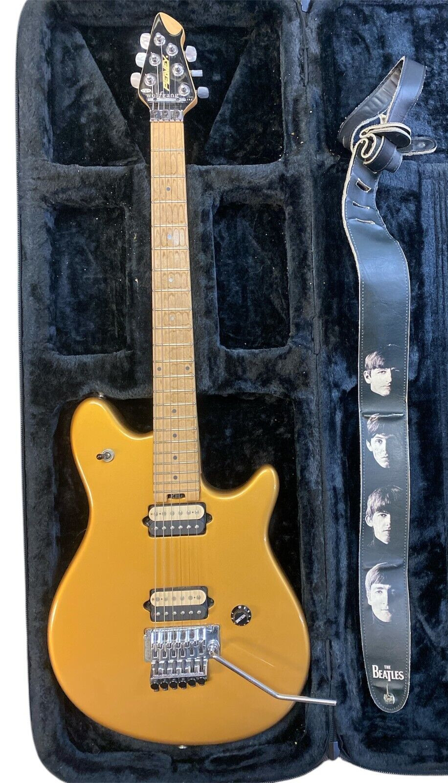 Peavey EVH Wolfgang Special Floyd Rose Bridge w/ Rare Solid Gold Finish 90-2000s