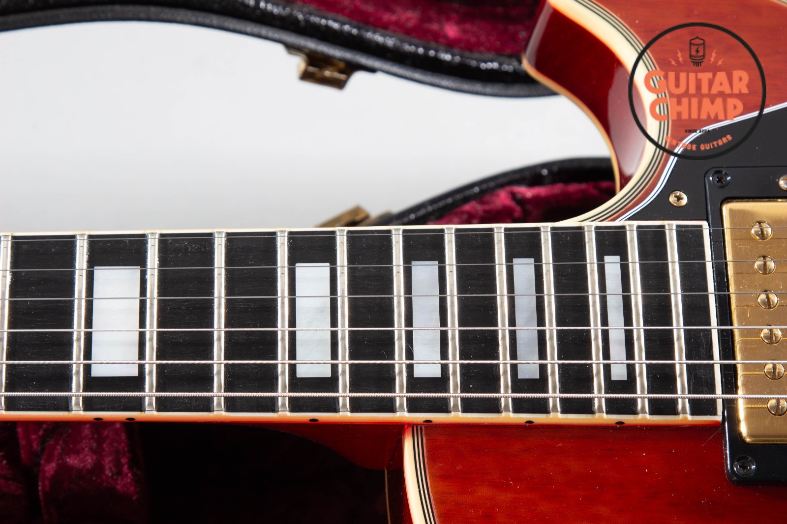 2005 Gibson Custom Shop ’57 Les Paul Custom Reissue Faded Cherry OHSC COA