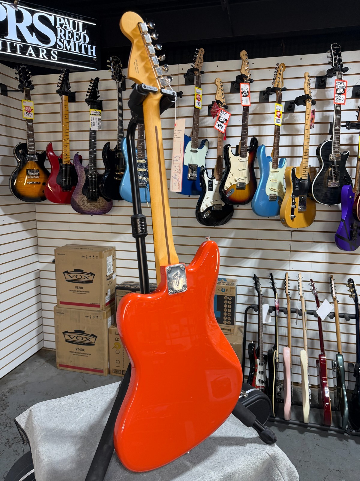 Fender Player II Jaguar – Coral Red & PLEK*D #907