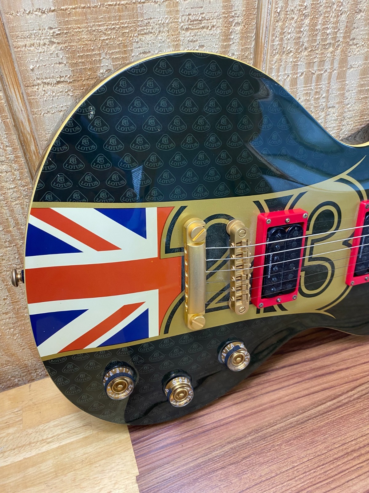 Schecter & Lotus Formula 1 Solo 6 Lotus AJR Custom Guitar 2012 Limited Edition
