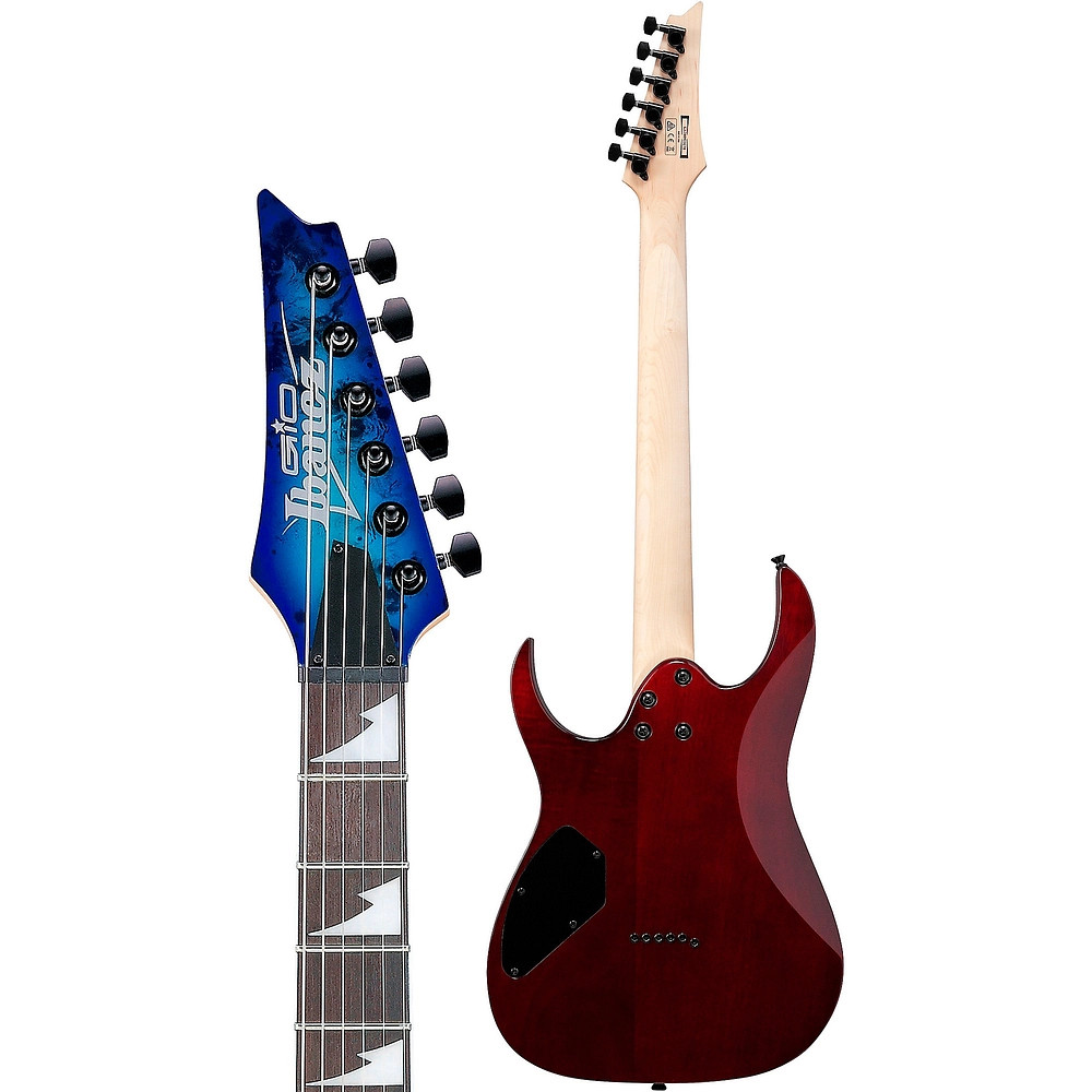 Ibanez GRGR221PA GRG Series 6str Electric Guitar Aqua Burst