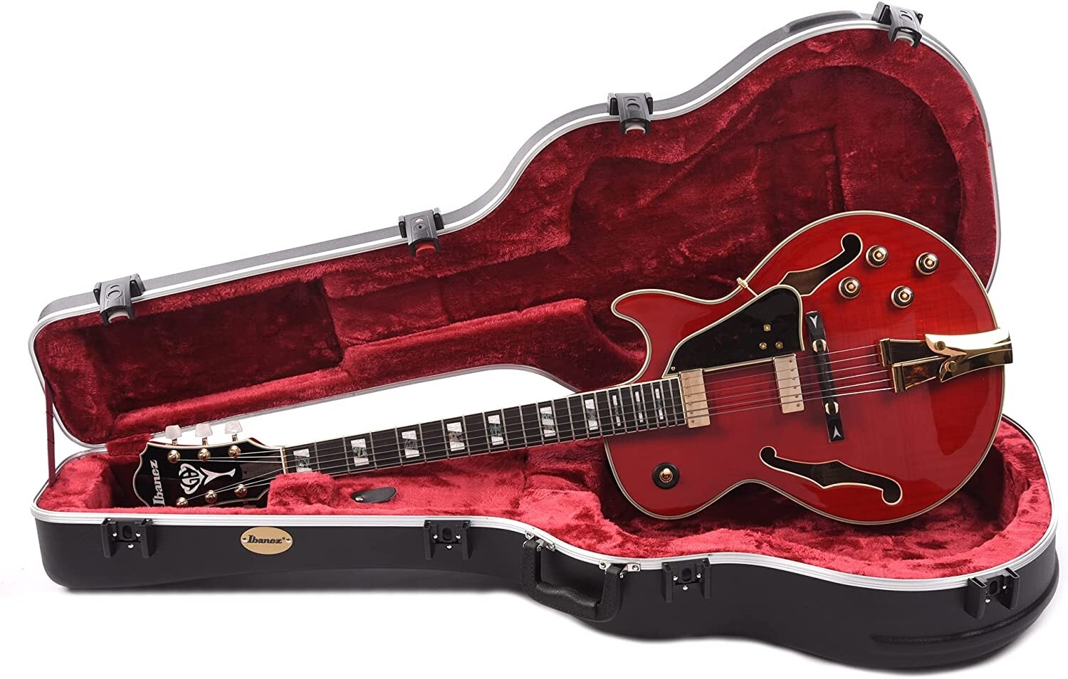 Ibanez GB10SEFM-SRR Sapphire Red GEORGE BENSON Signature Spot Model