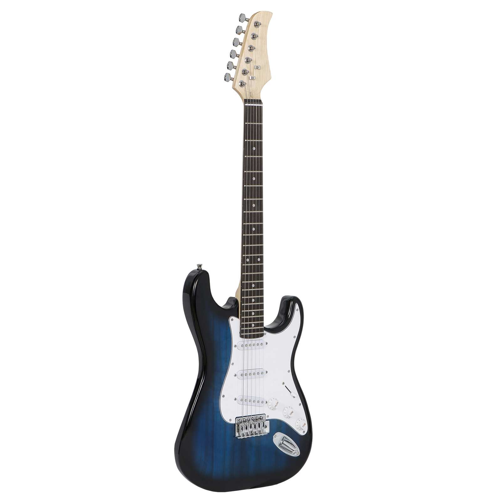 39” Electric Guitar with 10-Watt Amp, Case, Strap, Cable for Beginner Starter