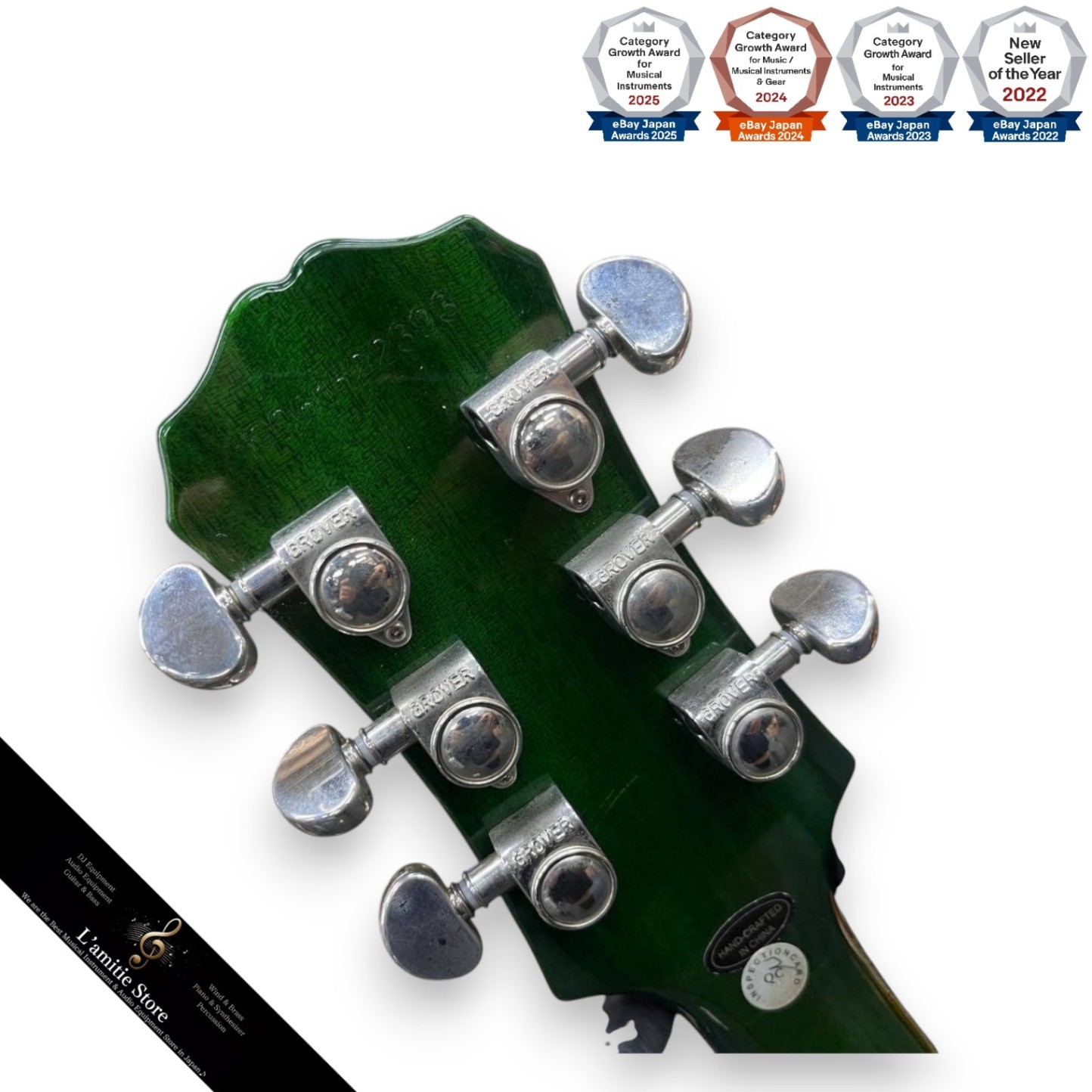 Epiphone Les Paul Standard Pro Green Burst Electric Guitar USED
