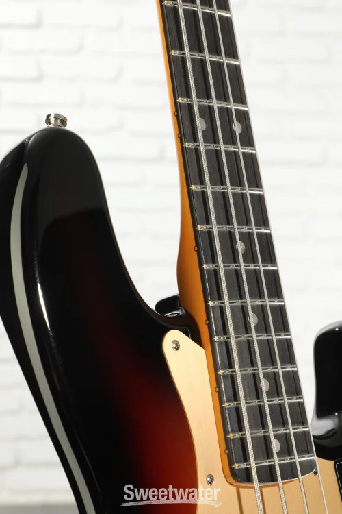 Fender American Ultra II Jazz Bass – Ultraburst, Ebony Fingerboard