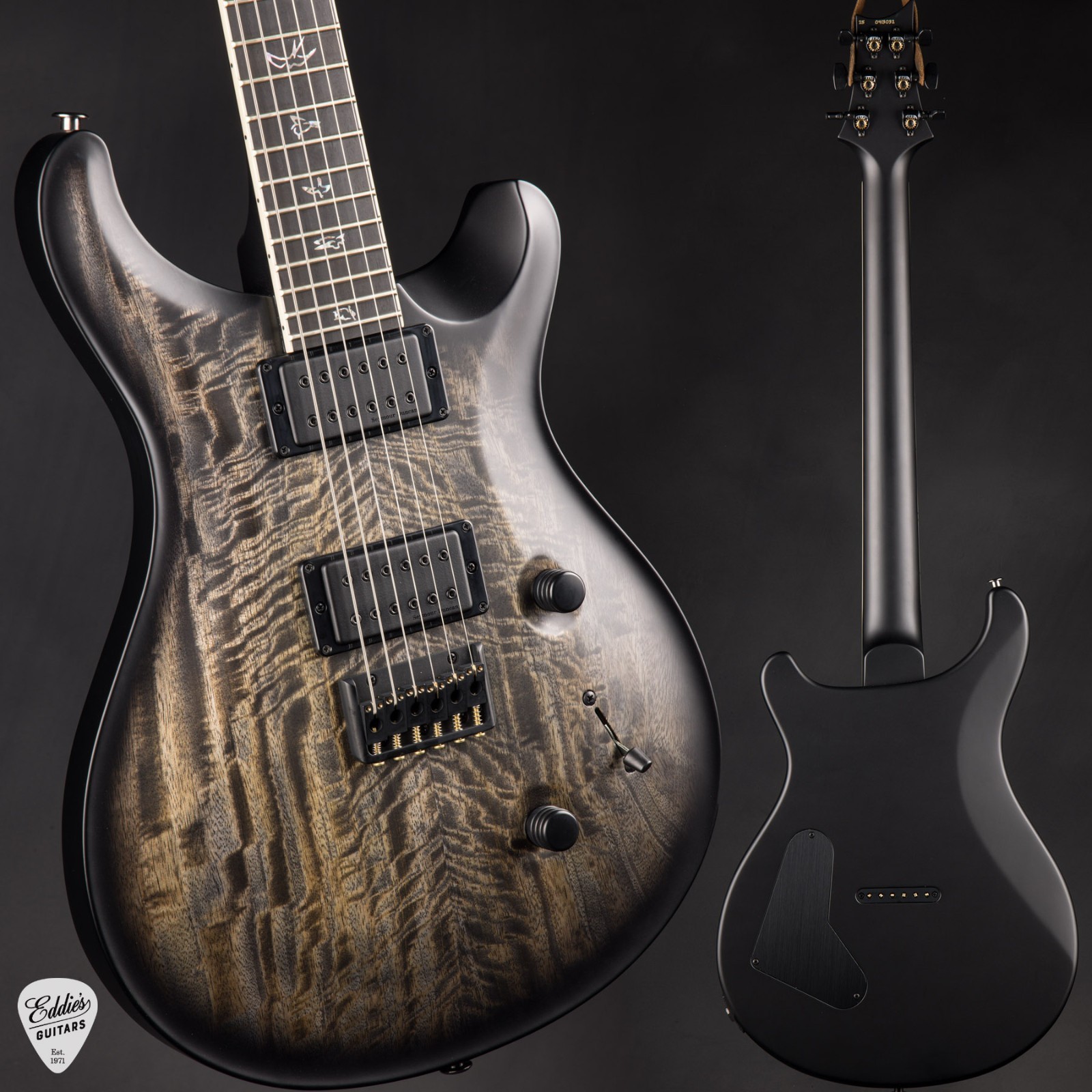 PRS Mark Holcomb – Charcoal Wraparound Burst