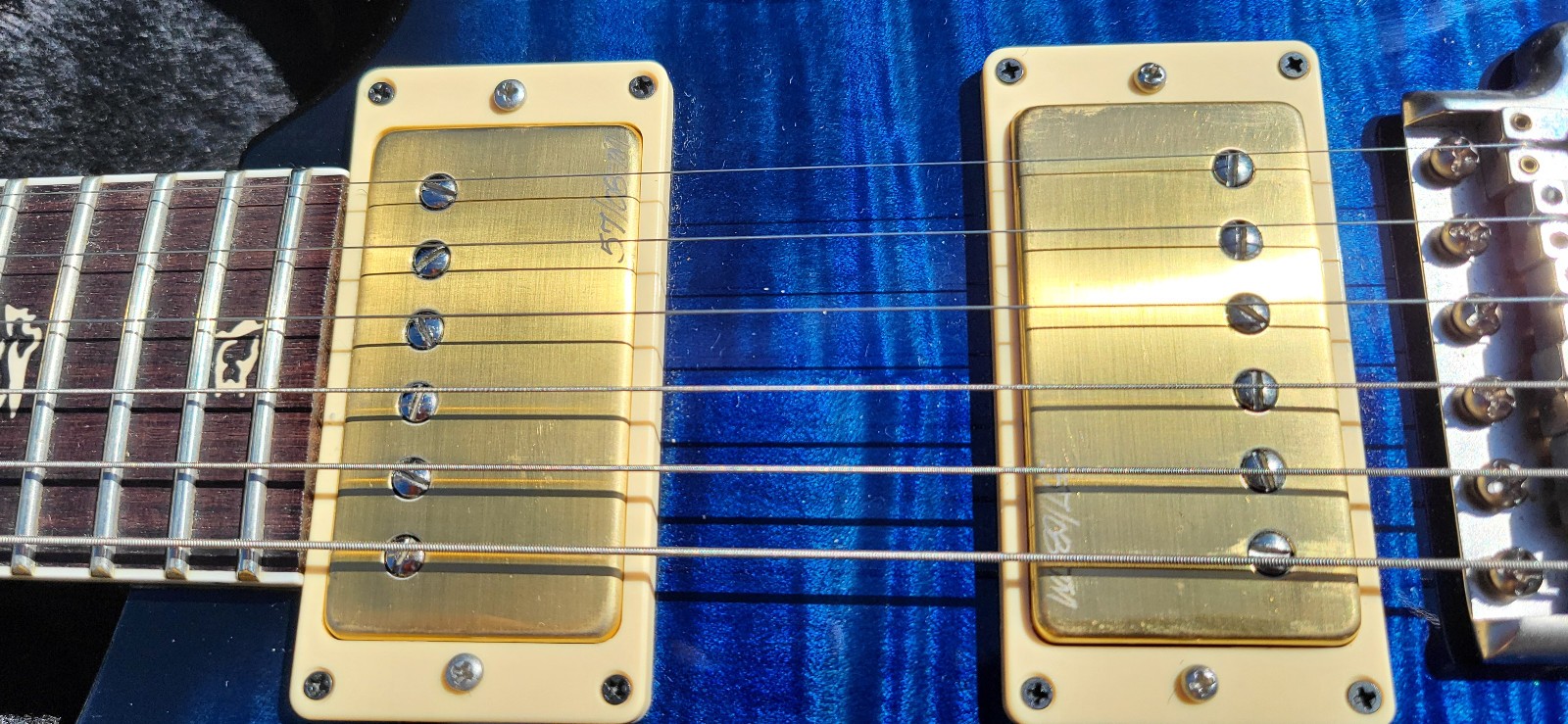 PRS Custom 24 Ten Top 2010 artist quilted whale blue excellent FREE SHIPPING