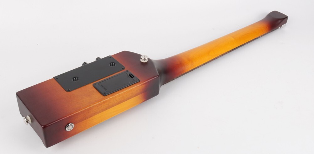 Ultra Short Scale headless portable electric silent travel guitar