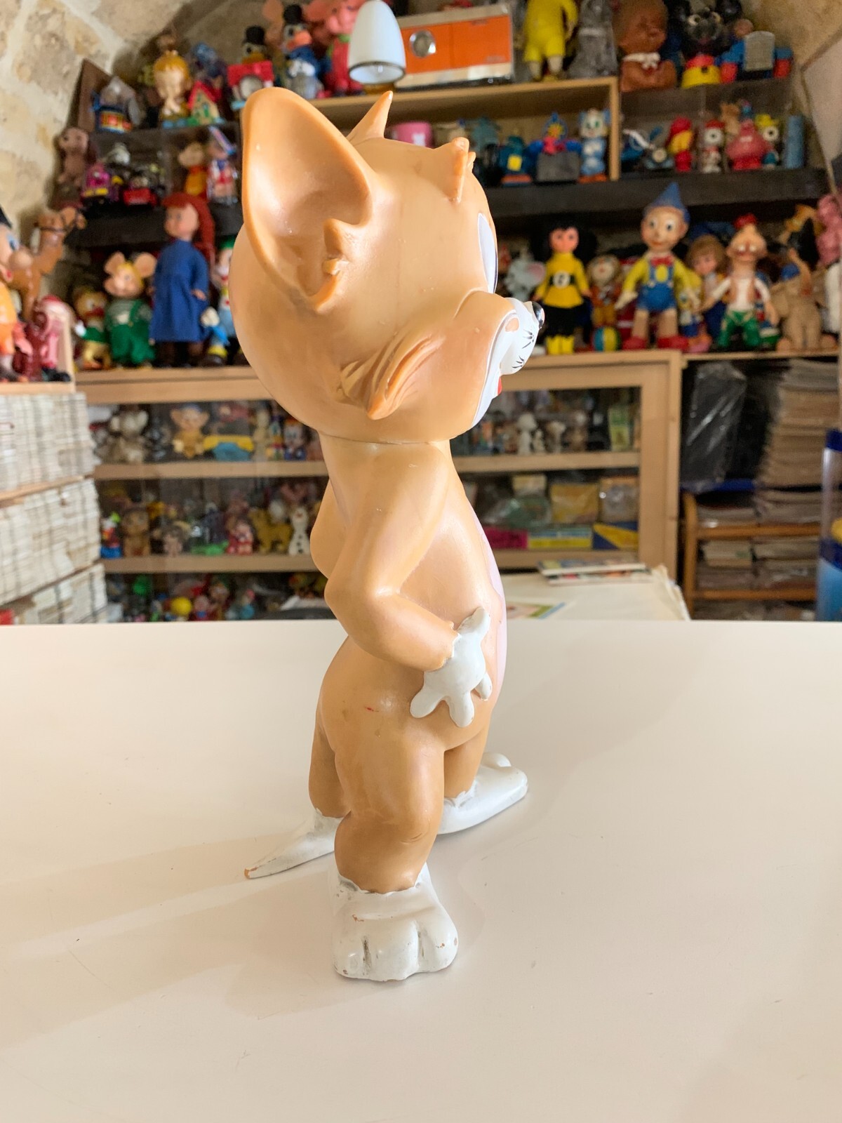 VINTAGE RUBBER VINYL 11″ TOY DOLL TOM HANNA BARBERA ITALOCREMONA ITALY 1960s