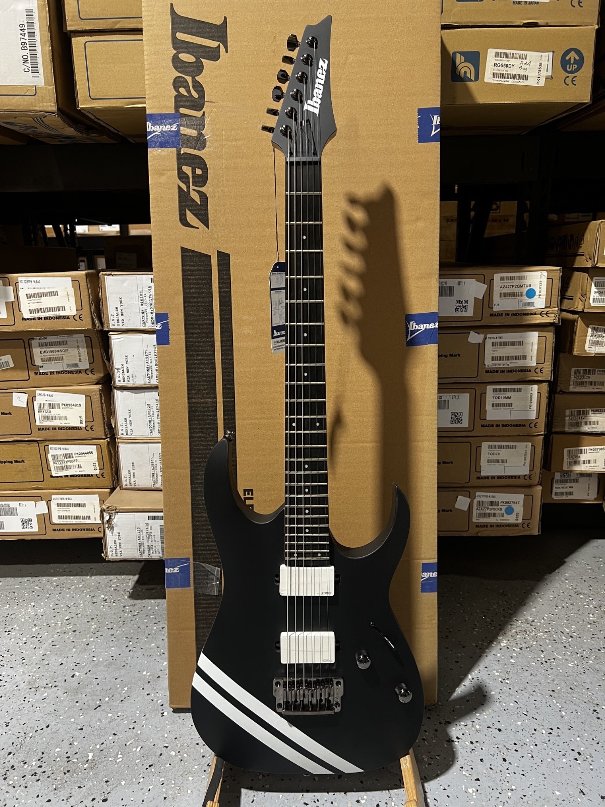 Ibanez JB Brubaker Signature JBBM30 Electric Guitar – Black Flat