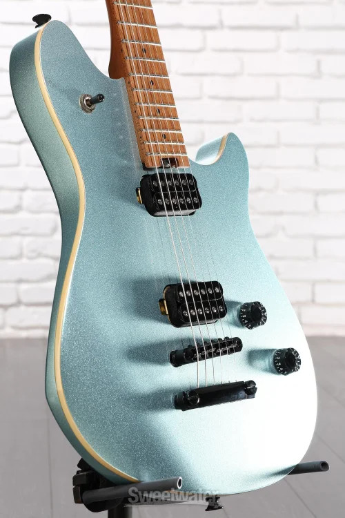 EVH Wolfgang Standard Tuna-Matic Electric Guitar – Sea Foam Pearl Metallic