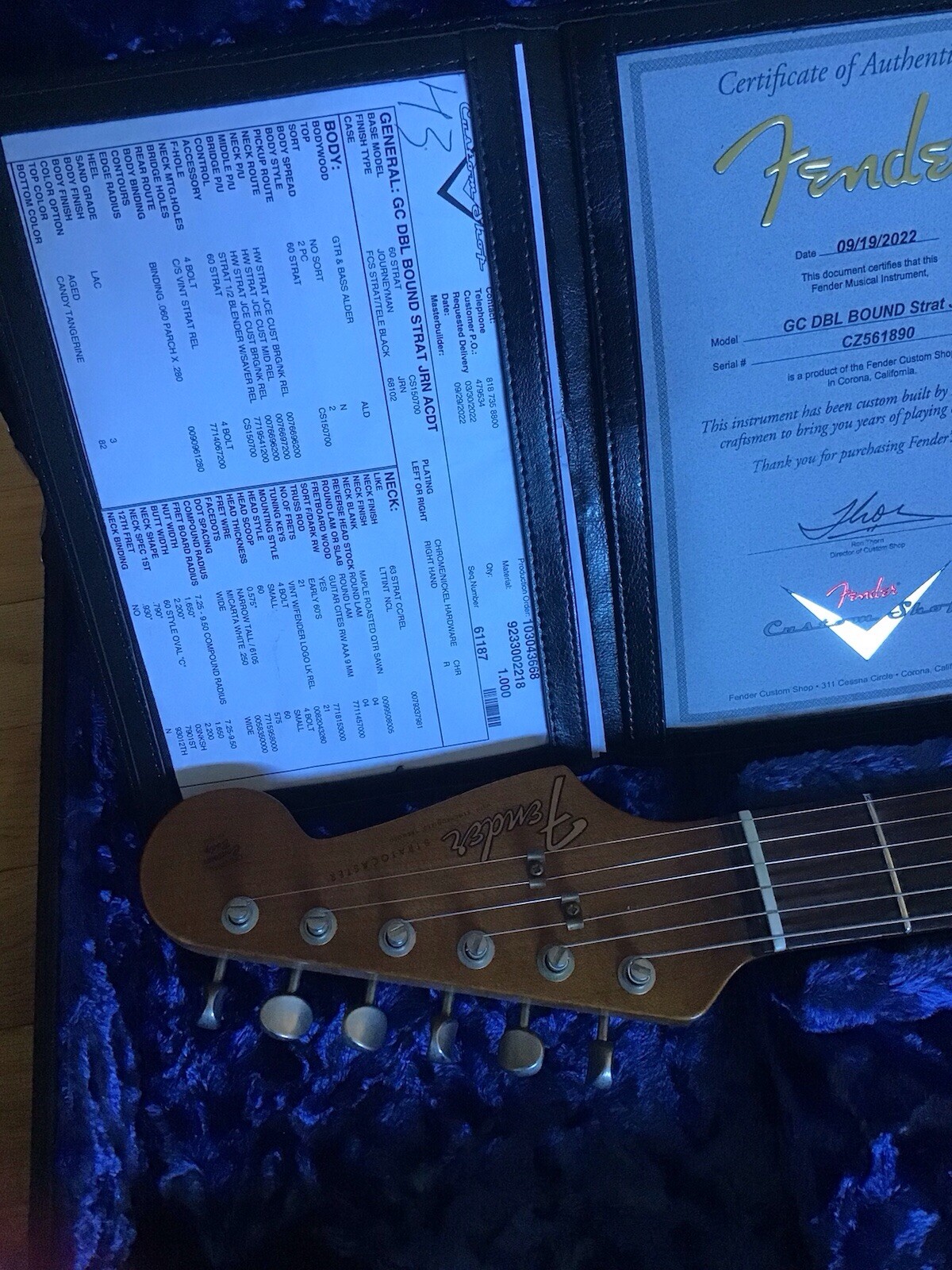 fender custom shop stratocaster